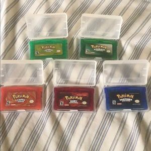 Pokémon Gameboy Games